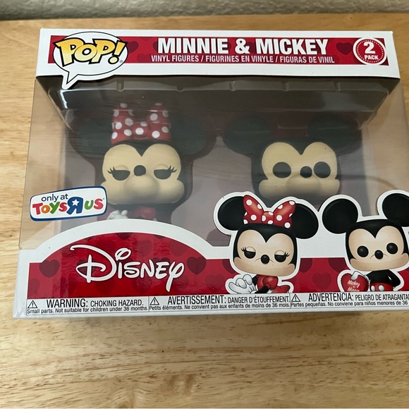 Funko Minnie & Mickey Pop Vinyl Figures - Red, Black, White toys r us - Picture 2 of 7